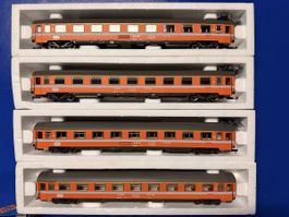 4x Eurofima 1. Klasse Wagen