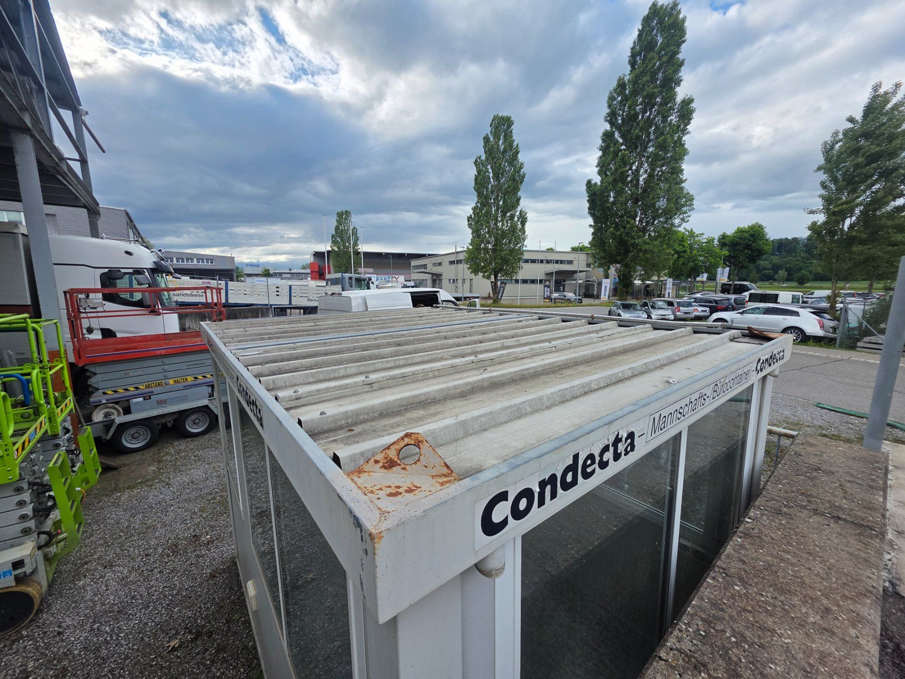 Rubag Contenitori edile: Condecta Bürocontainer Guter Zustand! – Usato da Murzelen venduto da gutknecht81 5
