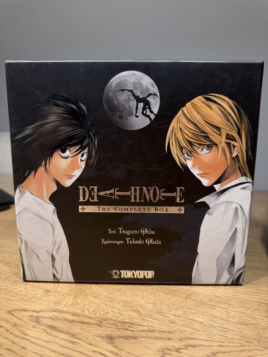 Bücher: Death Note Komplettbox | Band 1-13 + Postkartenbuch – Neu (gemäss Beschreibung) aus Romanshorn von princi_3000 2