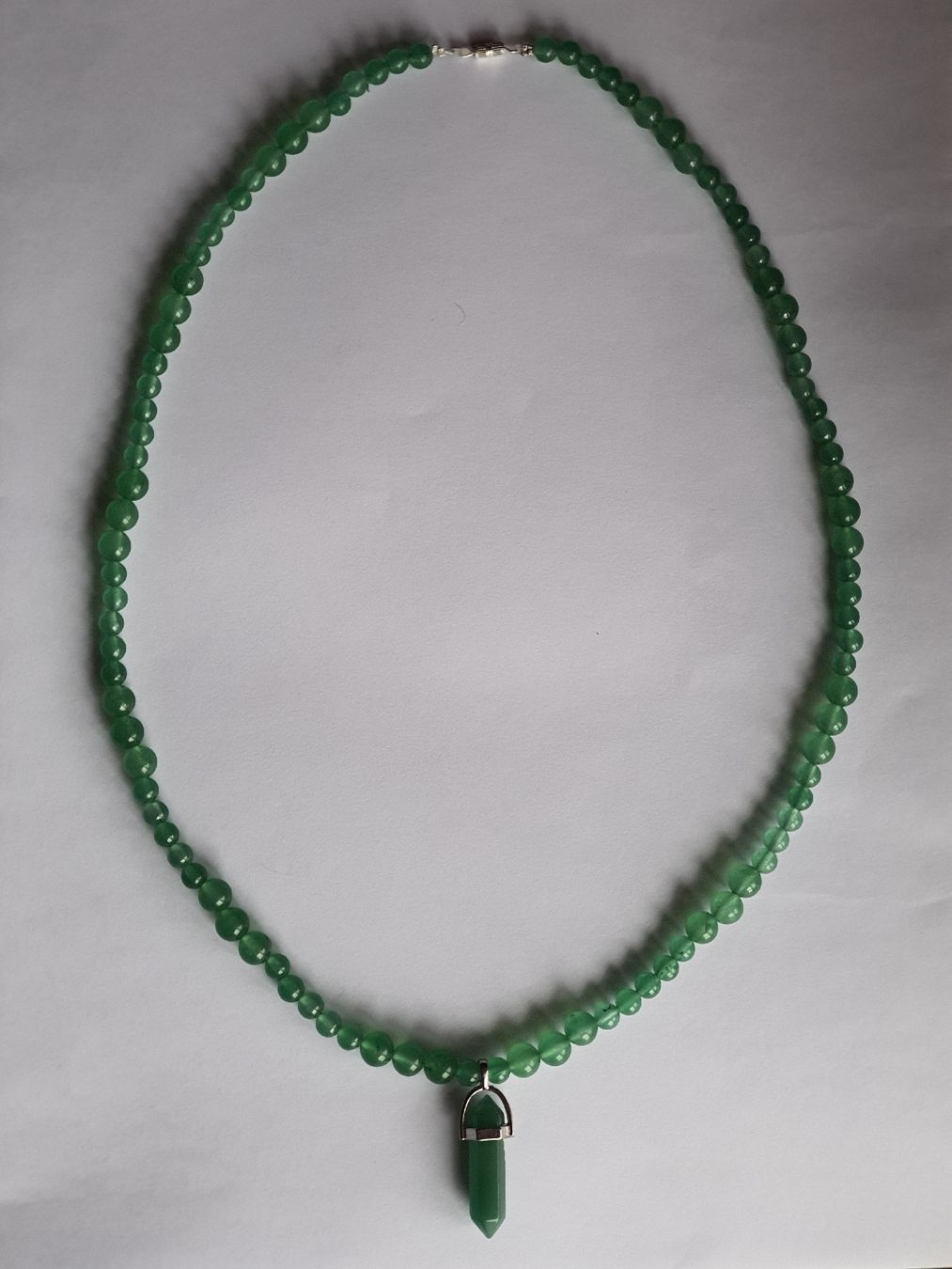 Catenine: Collier Perles et Pendentif Jadéîte – Nuovo e nell'imballaggio originale da Tavannes venduto da Alkatra-kkk666 1