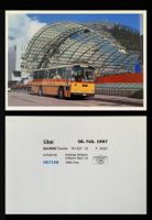 Chur Postautostation Postauto Saurer RH525-23 Foto-Druck A5