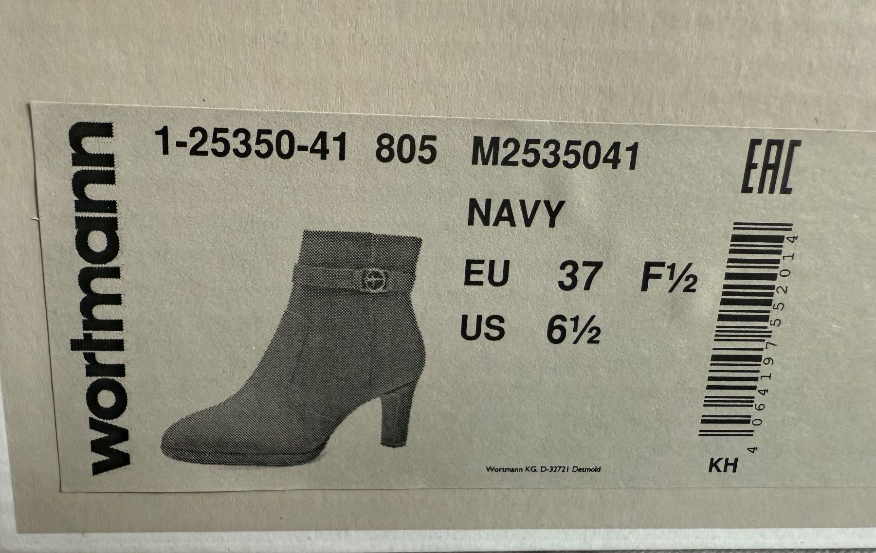 Tamaris Scarpe da donna: Tamaris Stiefeletten, dunkelblau, Gr. 37 – Nuovo e nell'imballaggio originale da Saanen venduto da aom01 3