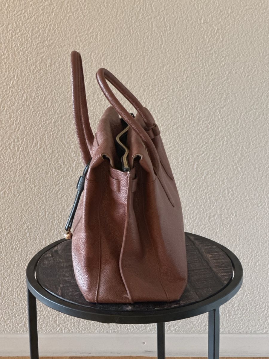 Navyboot Borse da donna: NAVYBOOT Leather Bag - Brown – Usato da Uerikon venduto da Ladybird40 1