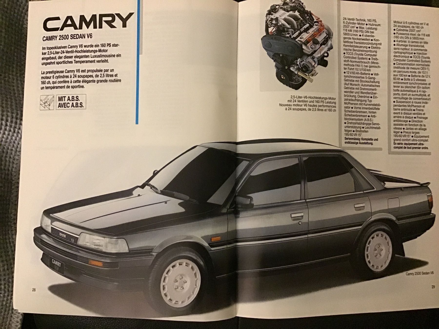 Toyota Dokumente: Toyota Programm Verkaufsprospekt 1989 – Gebraucht aus Scherzingen von Starseller62 4