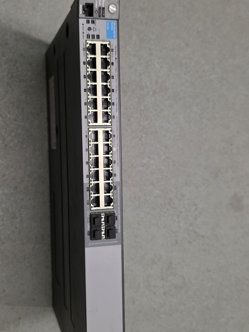 Hub & Switch: HP 2510G-24 Switch (J9279A) - Reliable Network Solution – Usato da Zweisimmen venduto da jun_9mrz 1
