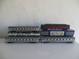 Hornby-Acho H0: Set mit 4 SNCF-Wagen 737/7420, mit OVP