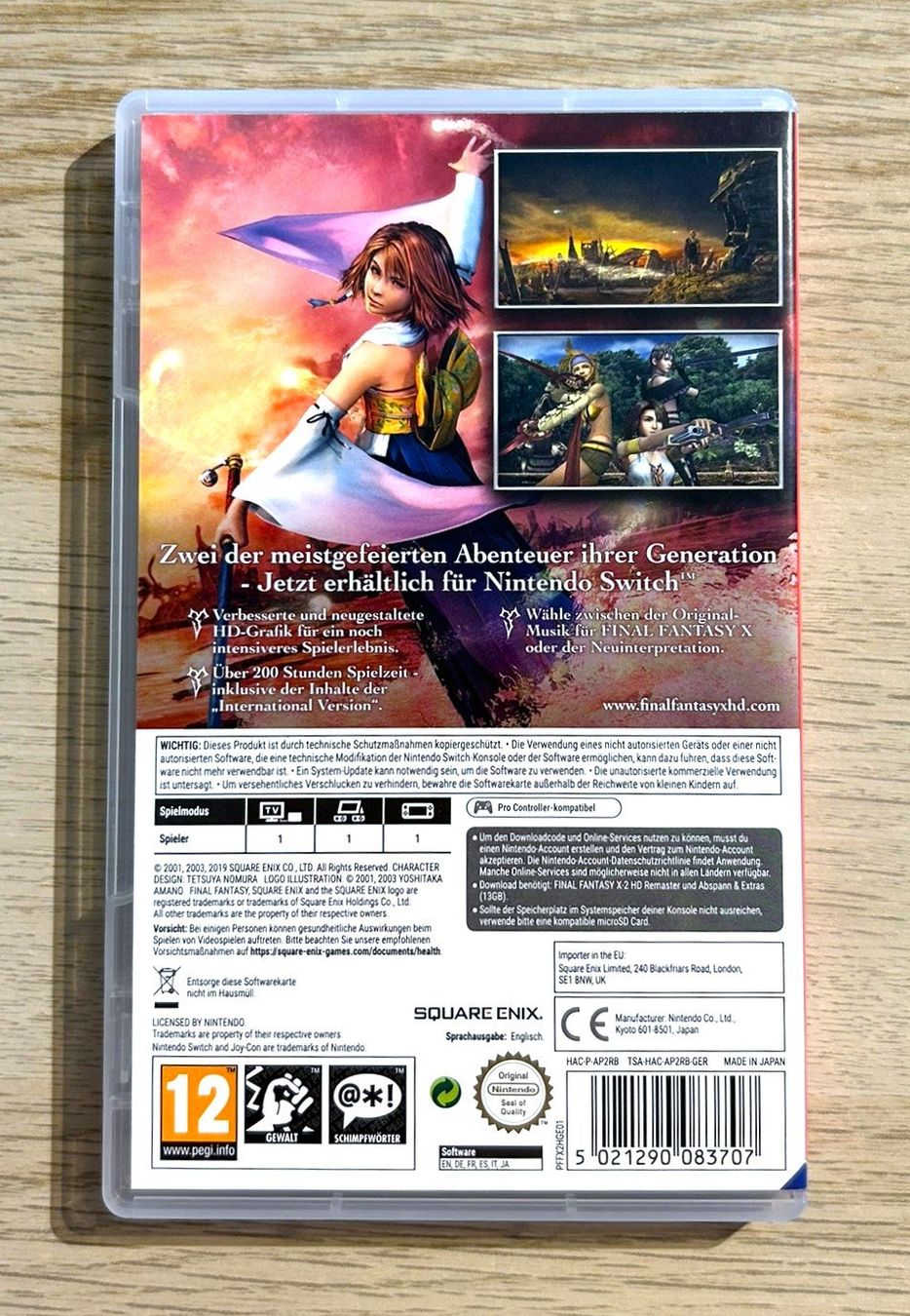 Nintendo Giochi: Final Fantasy X | X-2 HD Remaster Nintendo Switch – Usato da St. Gallen venduto da Alpine.Arcade 1