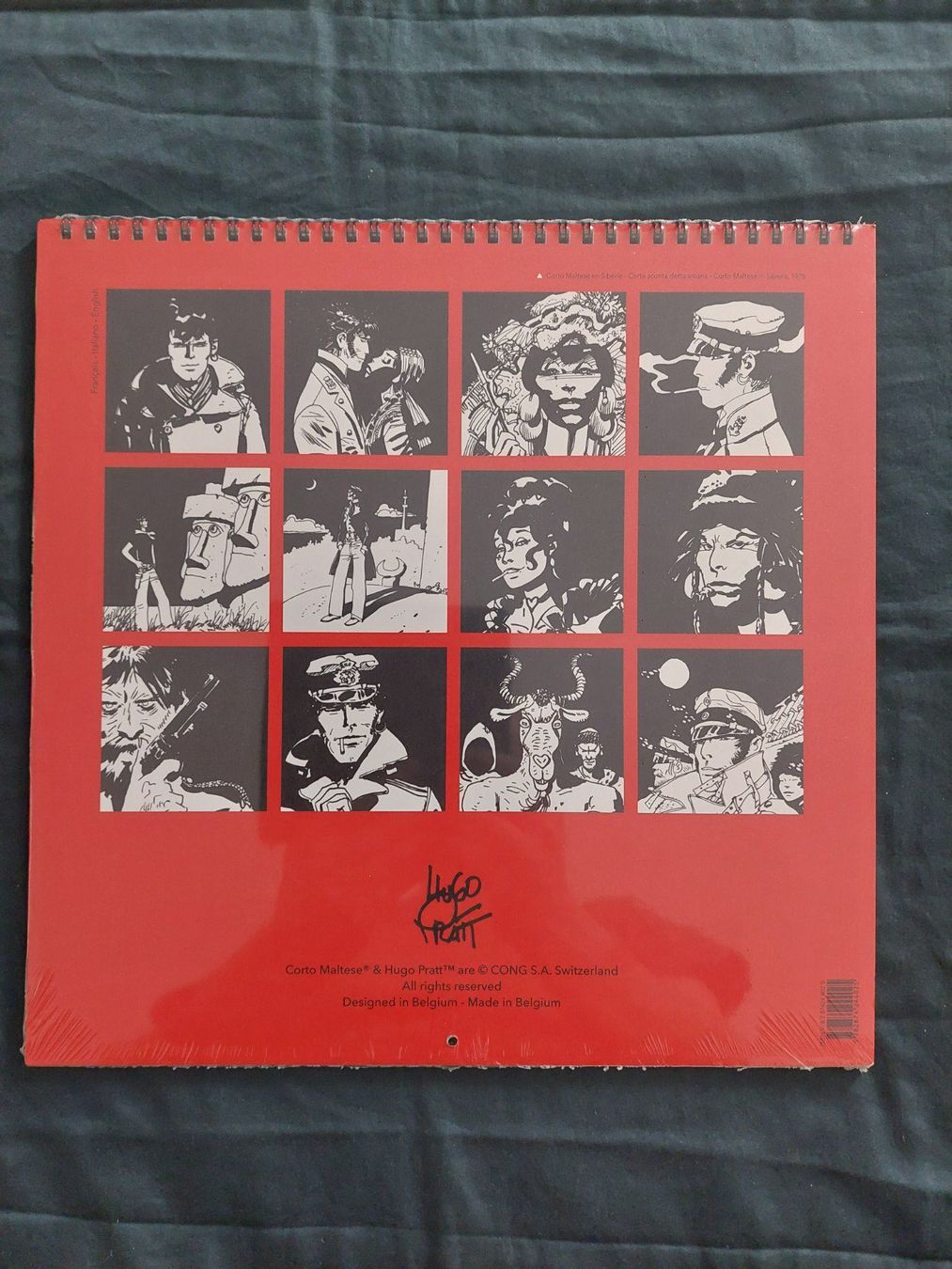 Fumetti: Corto Maltese Calendrier 2019 / Neuf – Nuovo e nell'imballaggio originale da Genève venduto da Blu_BD 1