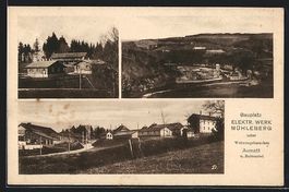 Mühleberg, Bauplatz Elektr. Werk, Wohnu