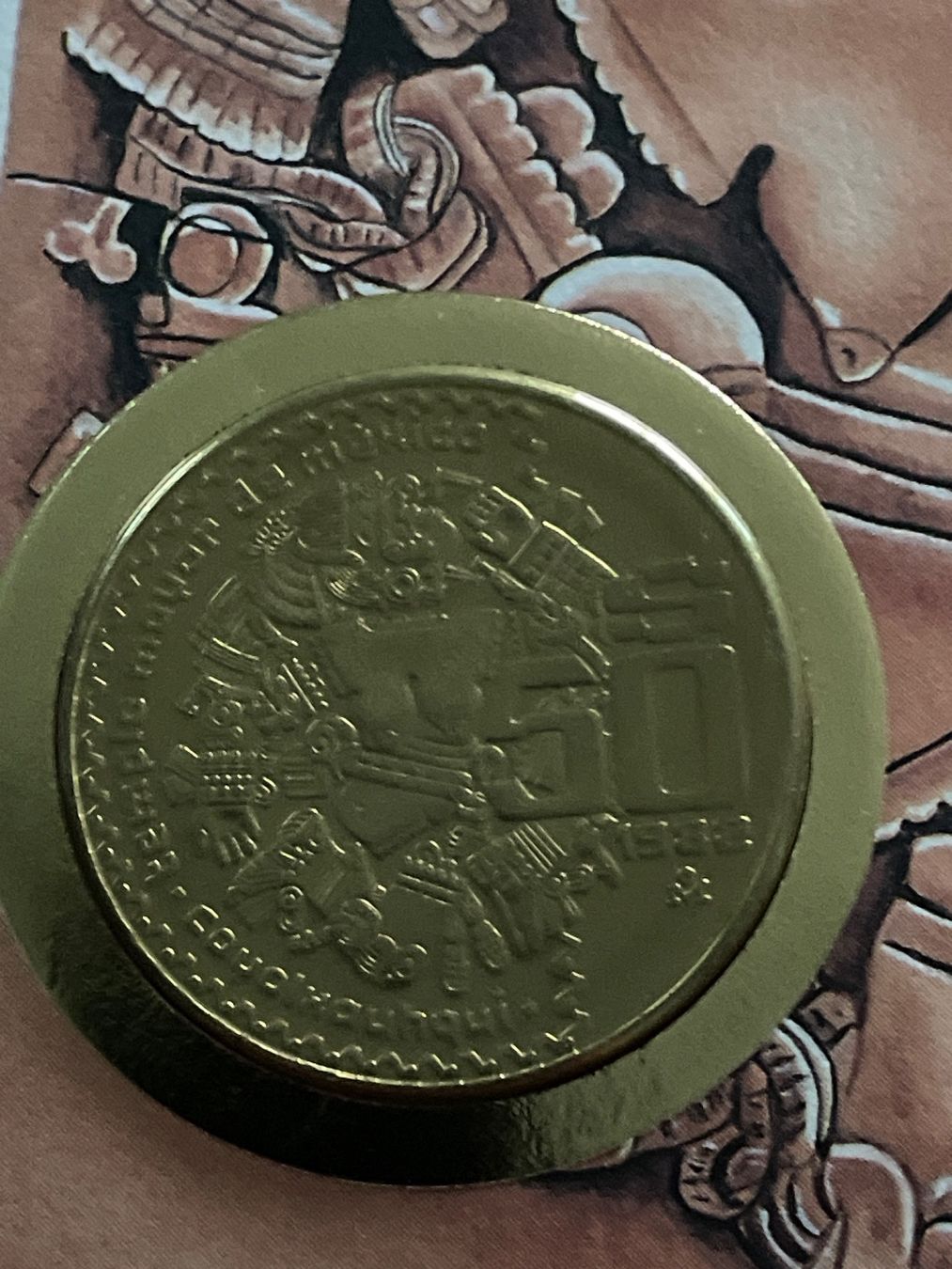 Alle Münzen: Numisbrief Präkolumbische Monumente – Neu (gemäss Beschreibung) aus Schlossrued von Julio25 1