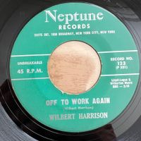 Wilbert Harrison - Off To Work Again / 1. US-Press. 1961