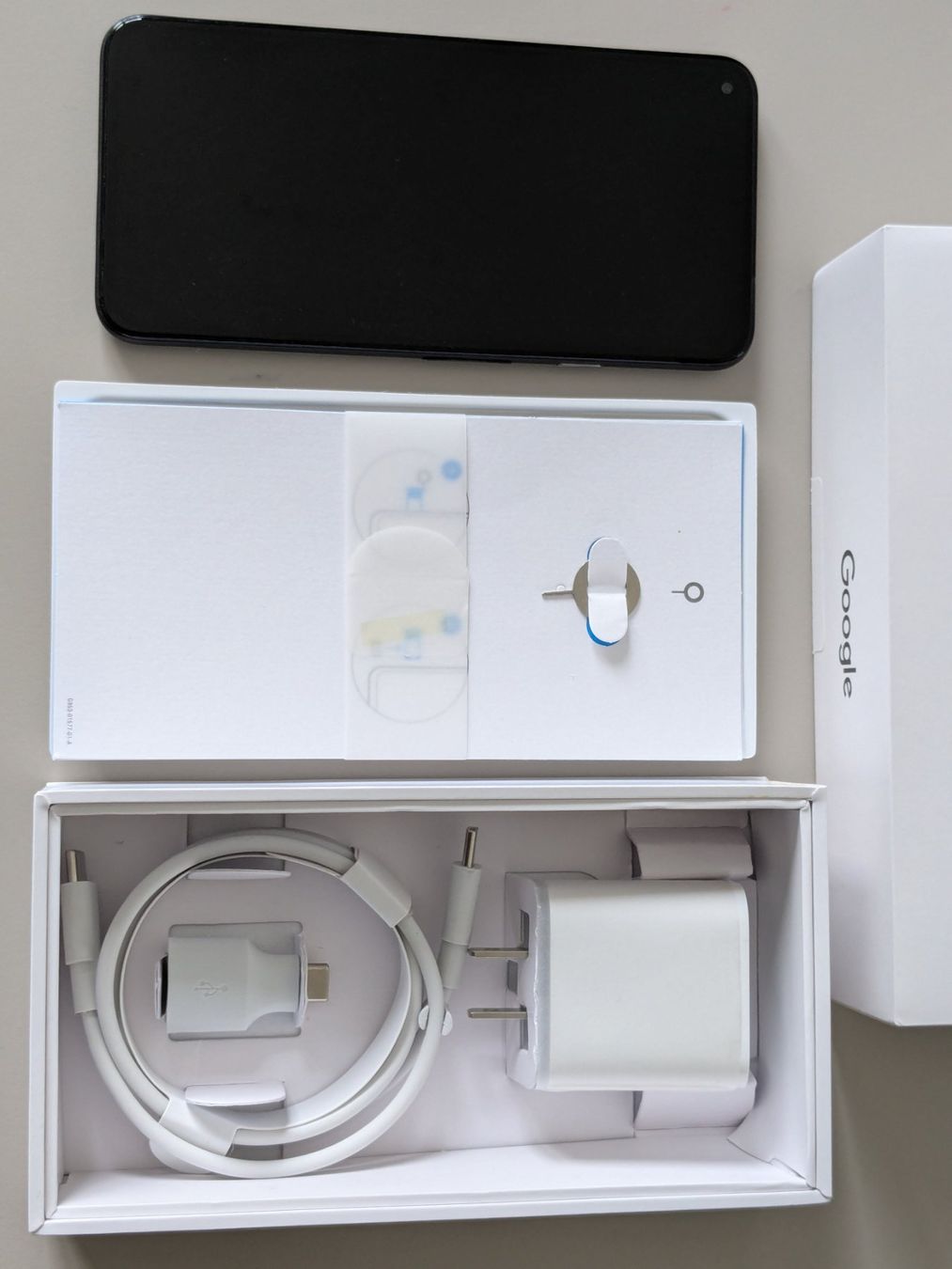 Google Telefoni cellulari / Smartphones: Google Pixel 5 Black 128GB - GD1YQ with Box – Usato da Grenchen venduto da gabifp 8