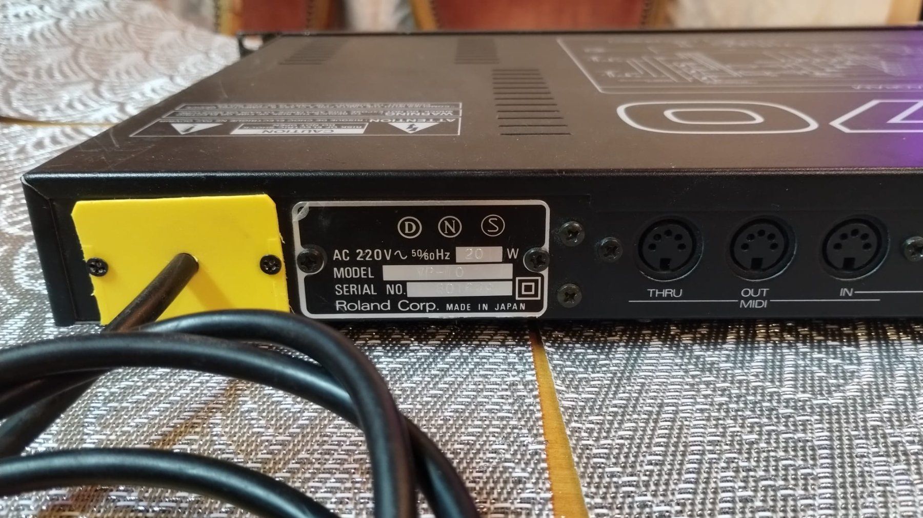 Roland Musikinstrumente: Roland VP70 Voice Processor – Gebraucht aus Martigny von SpiritSound 4
