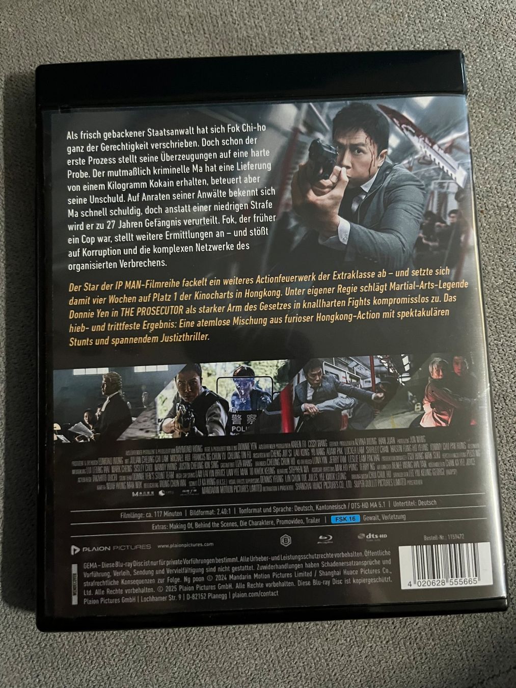 Tutti i DVDs: Donnie Yen - The Prosecutor, Blu-ray – Usato da St. Gallen venduto da fabio813 1