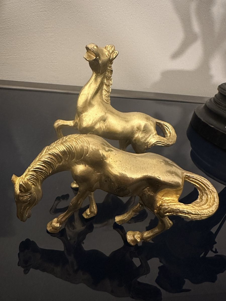 Sculture & Statue: Drei schwere Messing-/Bronzepferde Figuren – Usato da Nebikon venduto da Vanessa2003 4