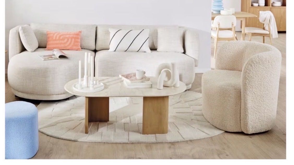 Tavoli: Coffee table oval in travertin optik – Usato da Uitikon Waldegg venduto da sdman 6