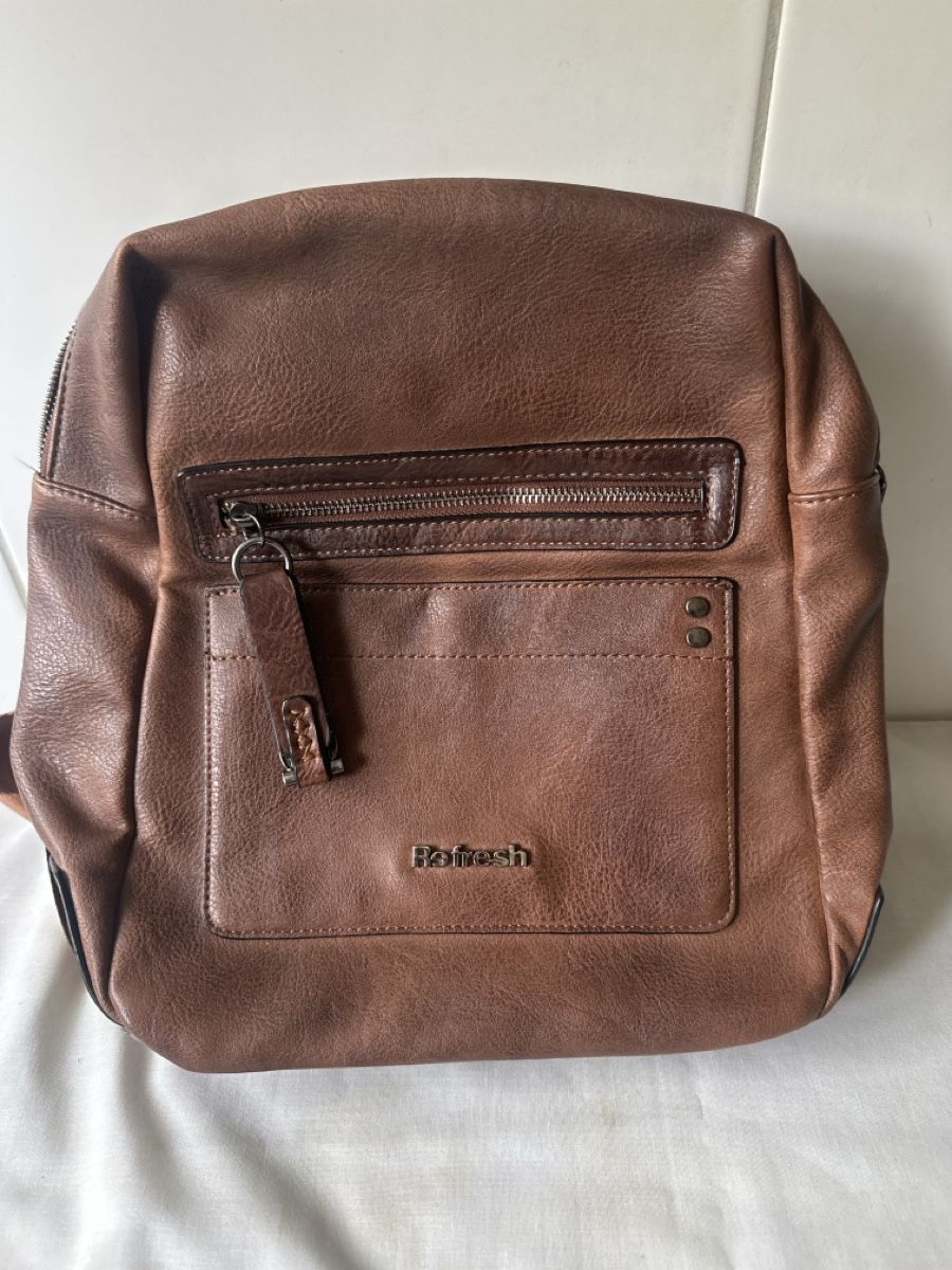 Sacs à dos: Brauner Rucksack von Refresh – D'occasion à Zürich par Chaeffeler