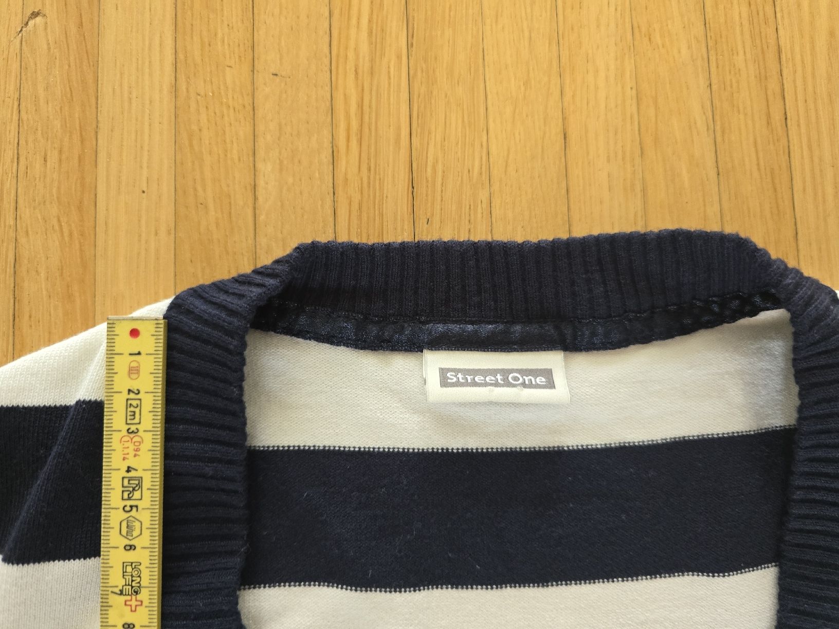Maglioni & Felpe: Street One Pullover, blau/weiss gestreift – Usato da Laufenburg venduto da may_r2st 2