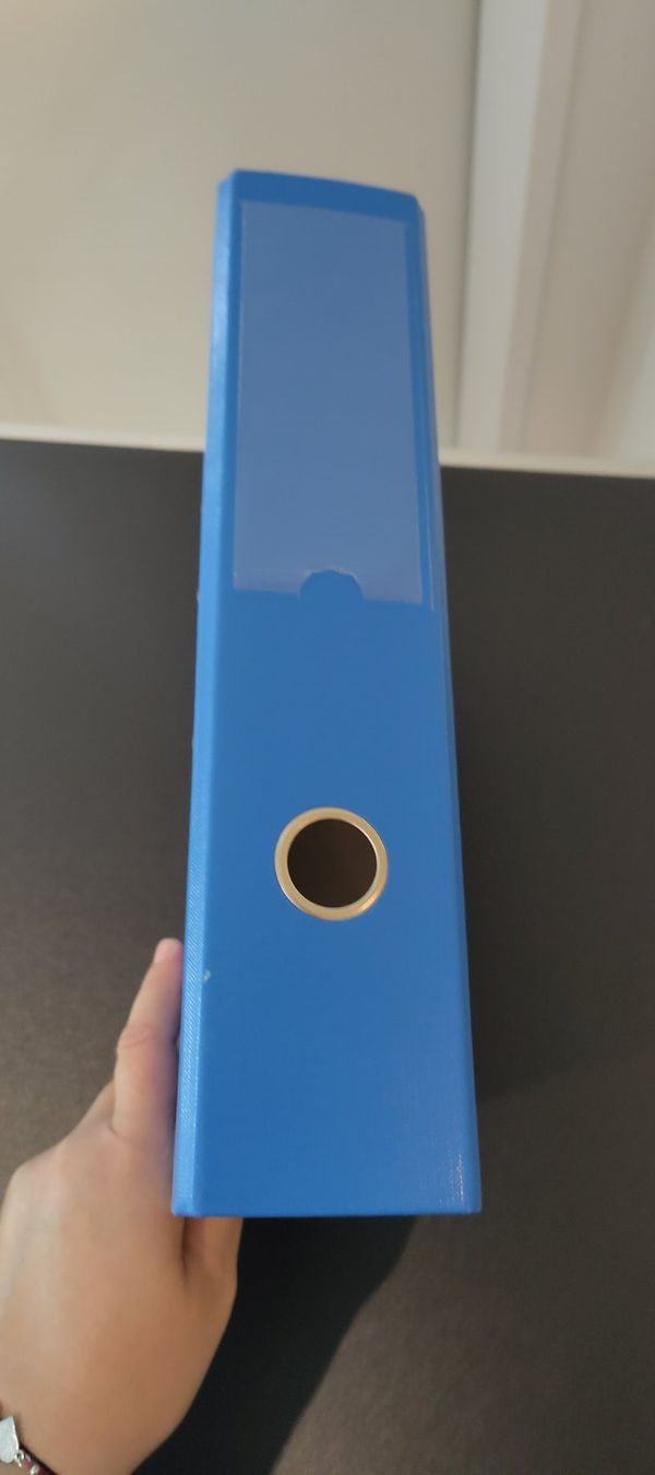 Ordner: Ordner A4 Blau 75mm Breit mit Transparenthülle – Gebraucht aus Felben-Wellhausen von AWDienstleistungen 3
