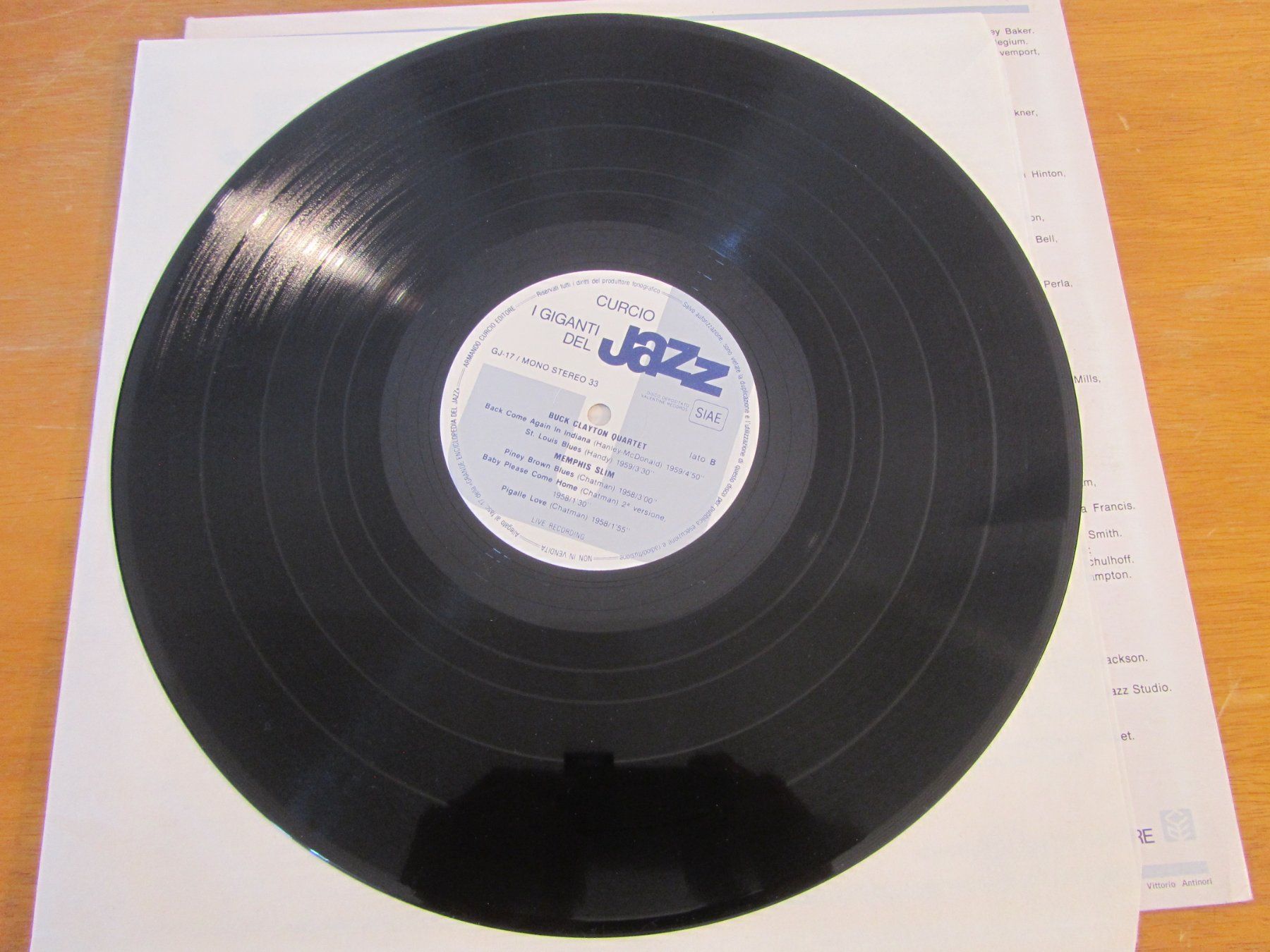 Dischi in vinile: JAZZ SAMPLER – Usato da Seengen venduto da mikelele 4