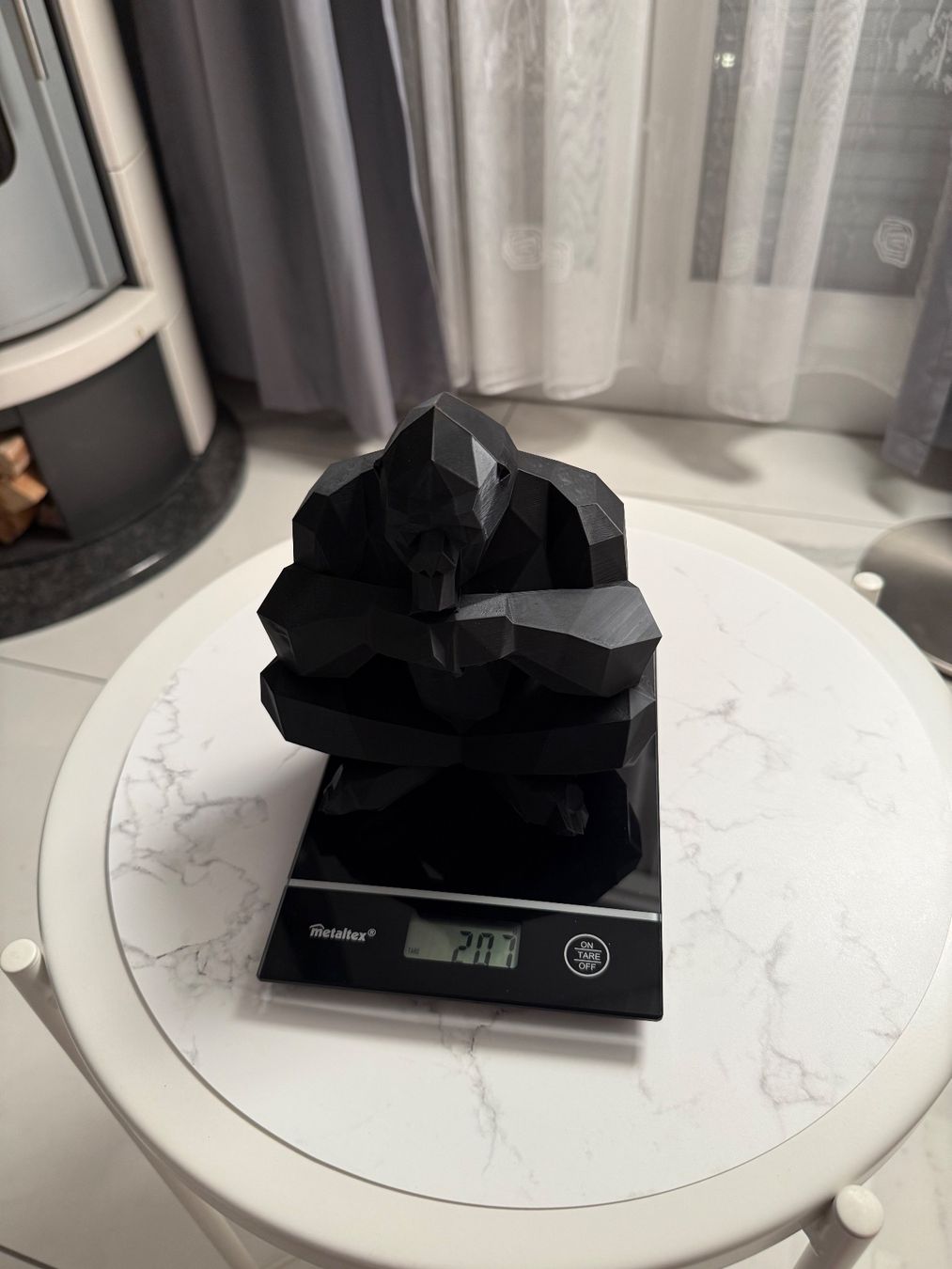 Sculture & Statue: Moderne Gorilla Skulptur 16cm, 3D Druck – Nuovo (secondo la descrizione) da Volketswil venduto da DekoShop24 3