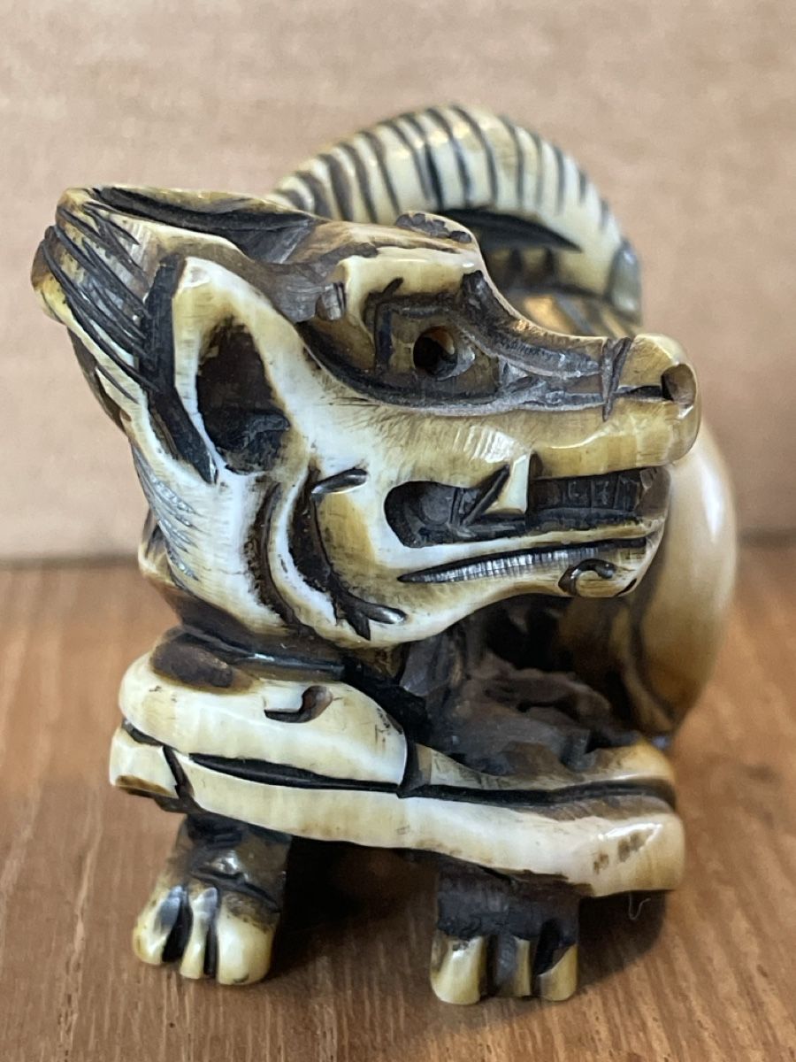 Statuette: Netsuke, Drache, signiert – Usato da Embrach venduto da Gauvain1 4