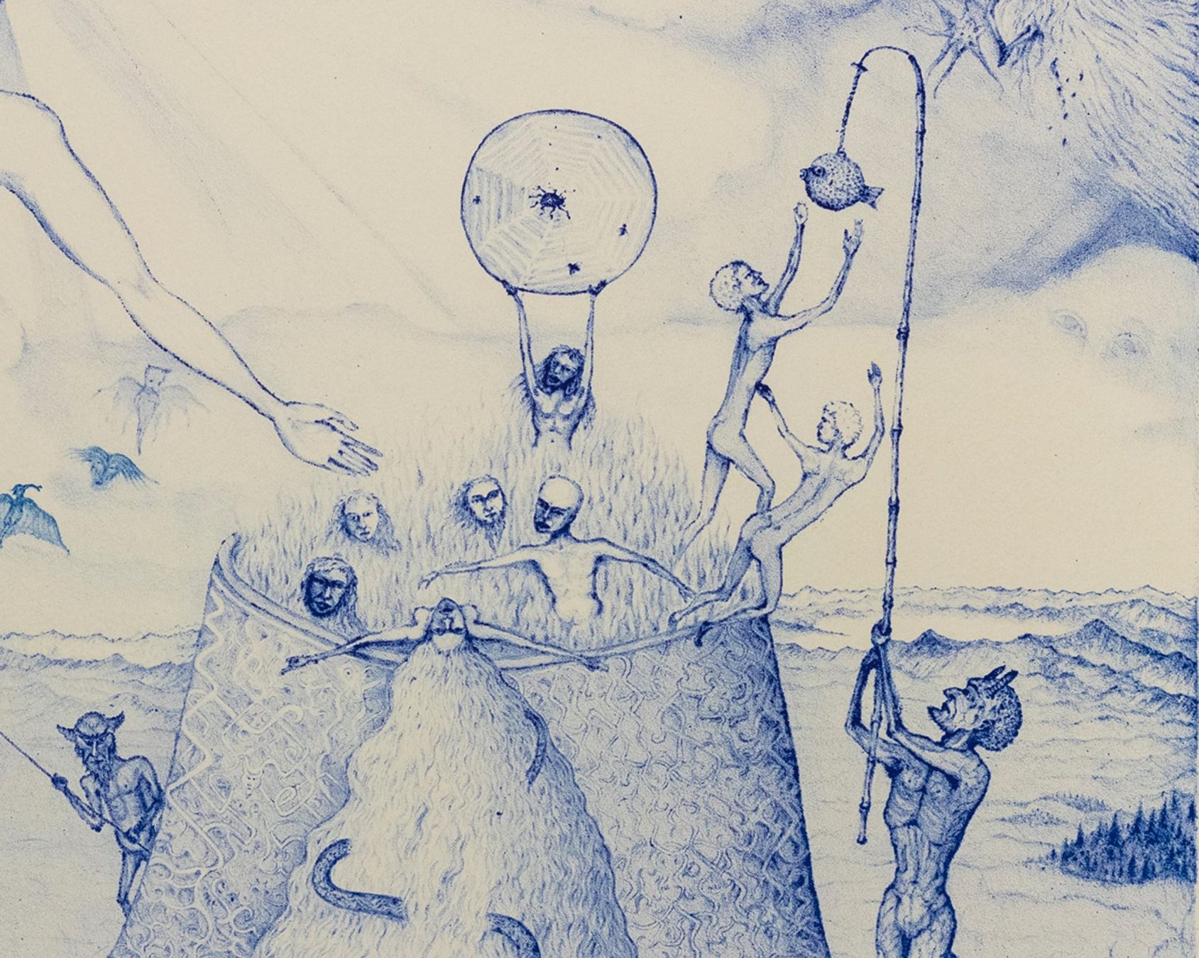 Grafica & Litografie: Bettina Rusterholz, Lithografie – Usato da Masein venduto da KunstvonFrauen 2