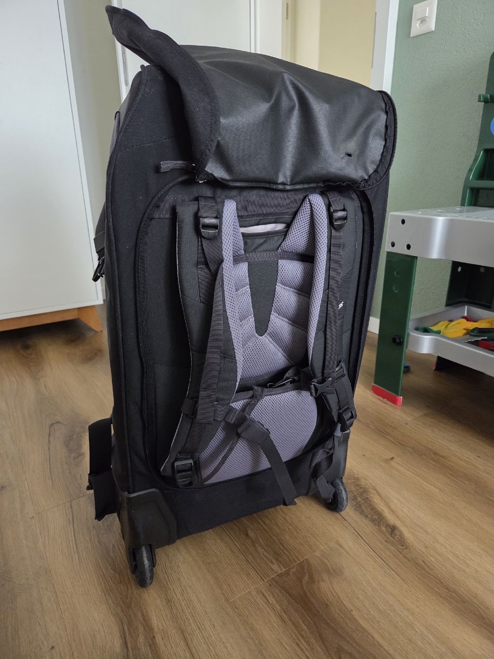 Deuter Valigie: Deuter Helion 80 Reisetasche Rollen / Rucksack – Usato da heiden venduto da Sawyer03 2