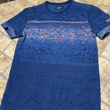 Mega super T-shirt Desigual in colore blu taglia M/L-unisex
