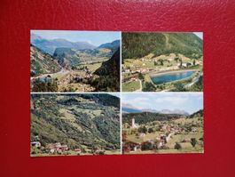 Feldpost Stempel Geb. Füs. Stabskp. auf AK Tessin Gemeinden