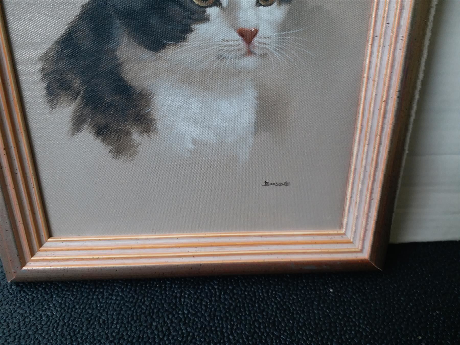 Tableaux: Busdee "Katze" Gemälde – D'occasion à Zürich par Galerie-Kunst 1