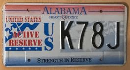 Autonummer USA 🇺🇸 - Alabama
