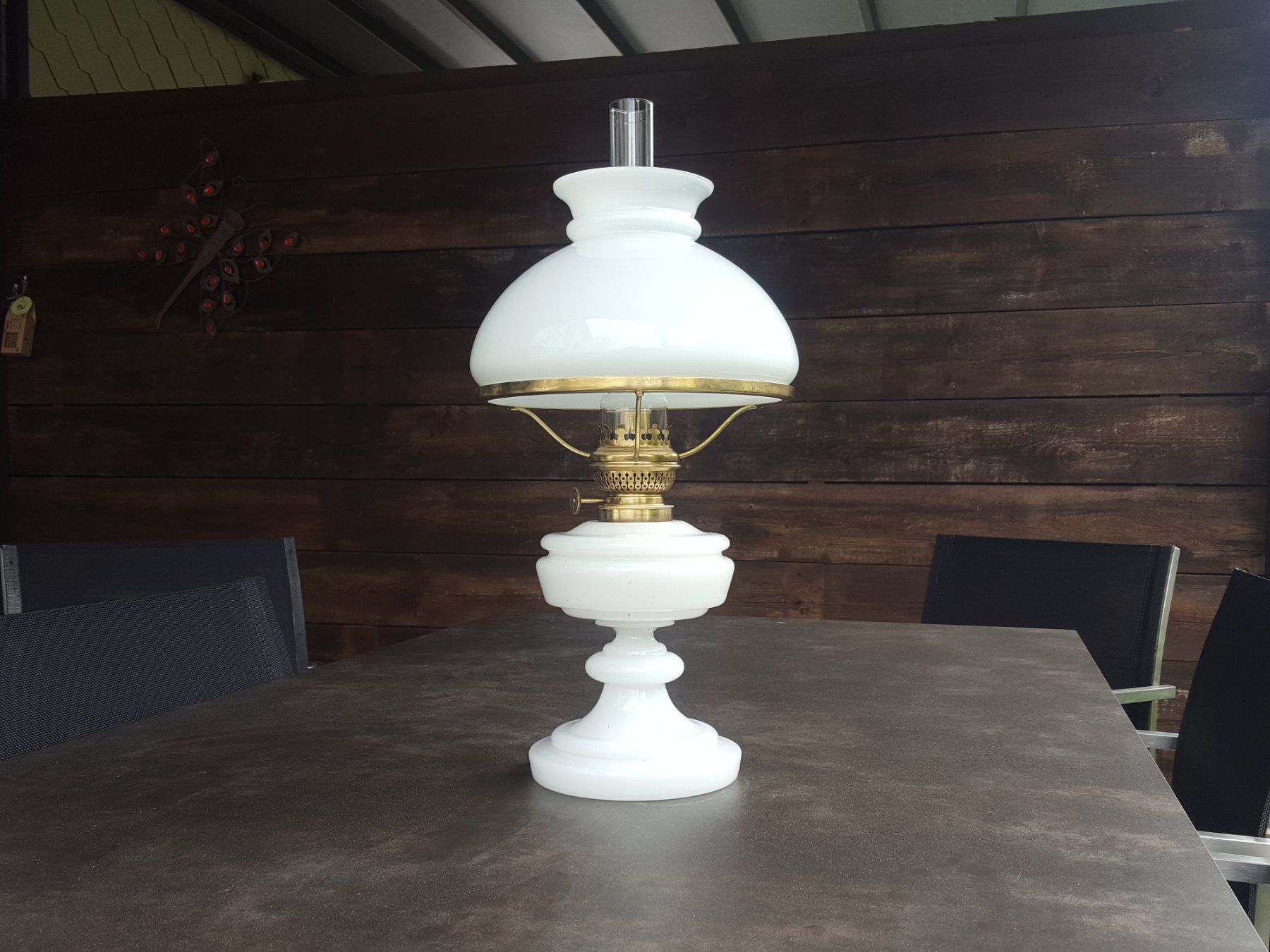 Lampen: Petrollampe, Art déco – Gebraucht aus Altendorf von Storck_1504