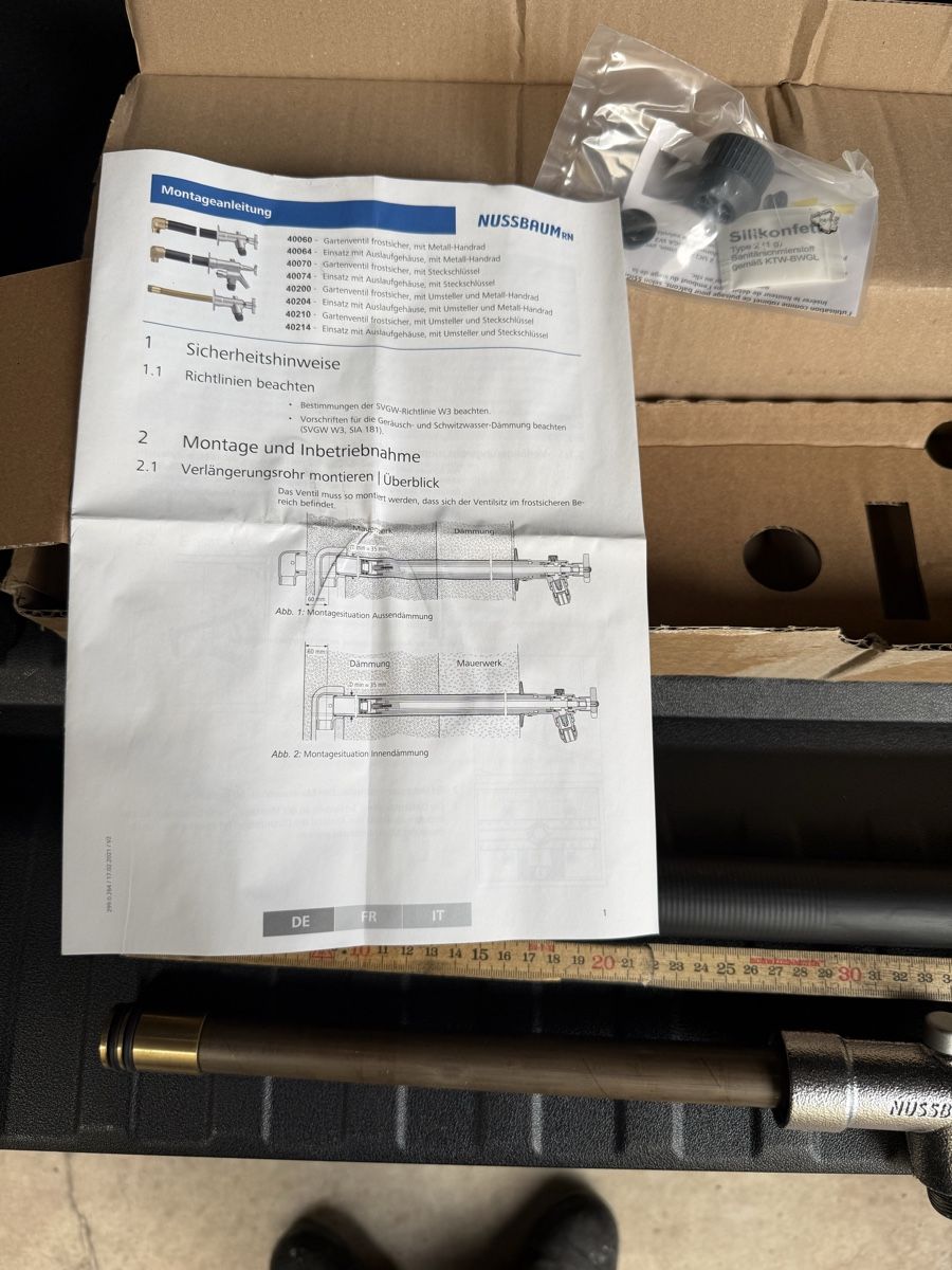 Armaturen: NUSSBAUM Hahne – Neu und originalverpackt aus Basel von sopi04 1