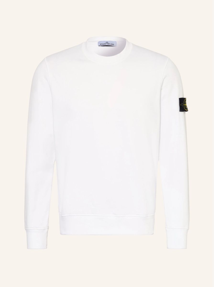 Stone Island Maglioni & Felpe: Stone Island Pullover Weiss, Top Zustand, Grösse M – Nuovo (secondo la descrizione) da Adlikon b.Regensdf venduto da asa_dhv2