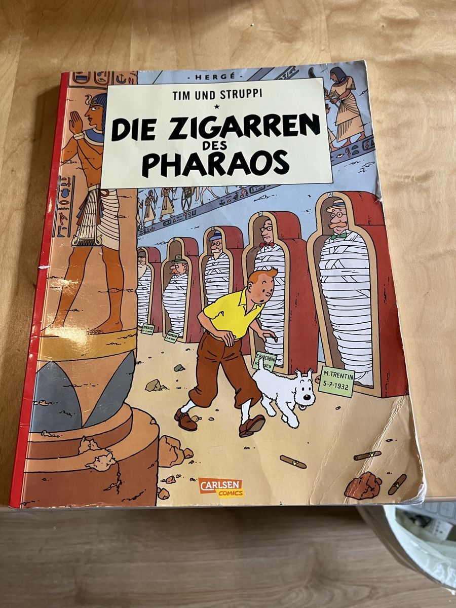 Fumetti: Comic Tim und Struppi Die Zigarren des Pharaos Herge – Usato da Balterswil venduto da Luki6