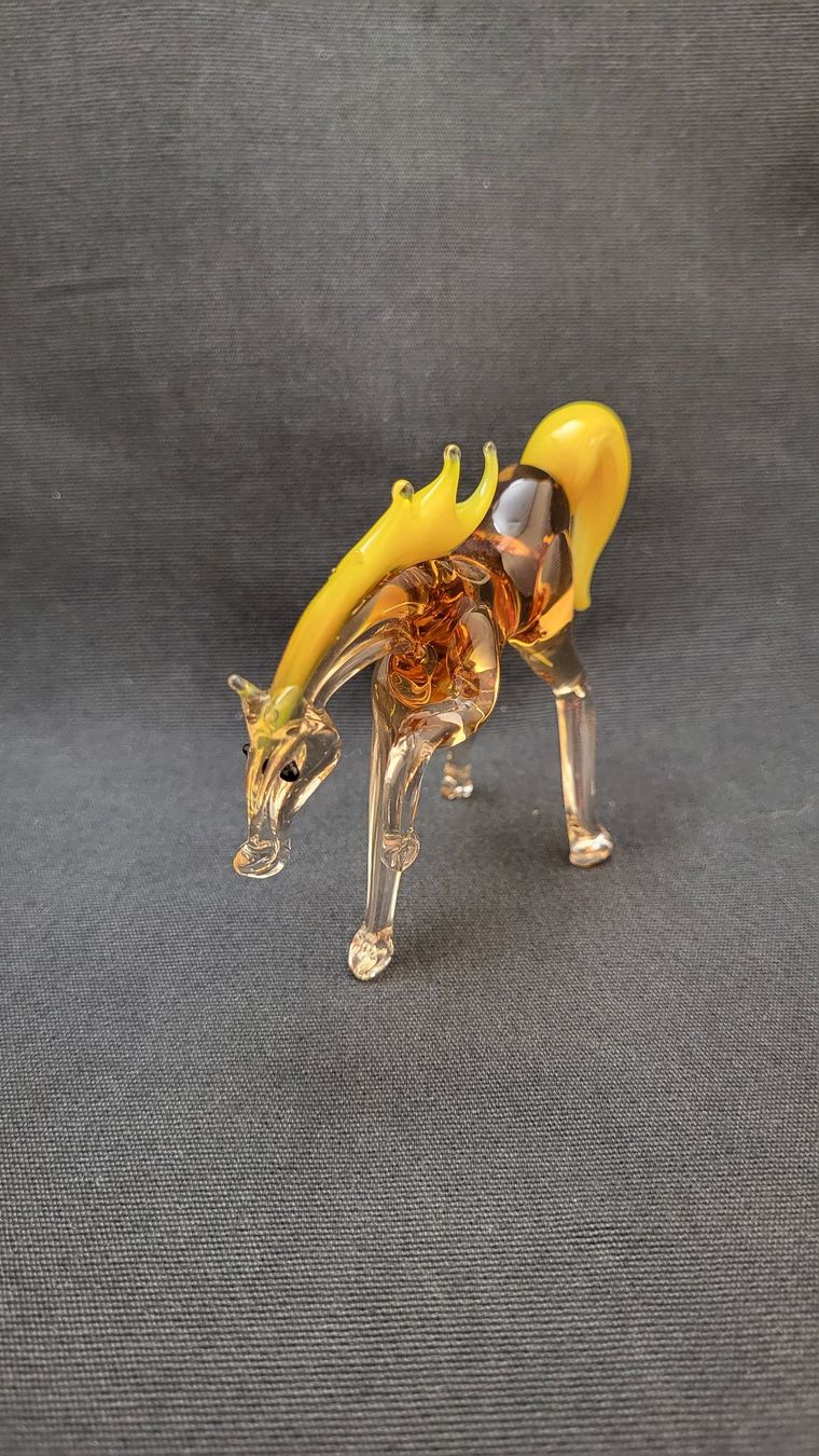 Figuren: Glaspferd mundgeblasen – Gebraucht aus Basel von spinne02 1