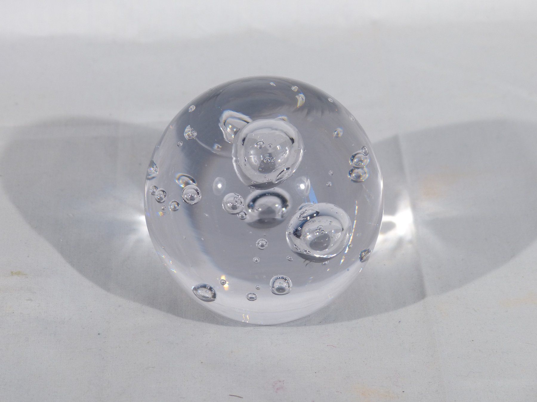 Gläser: schöne dekorative Glaskugel mit Luftblasen – Neu (gemäss Beschreibung) aus Zürich von botschinski 1