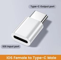 Lightning (Apple iPhone) zu USB TypC Adapter