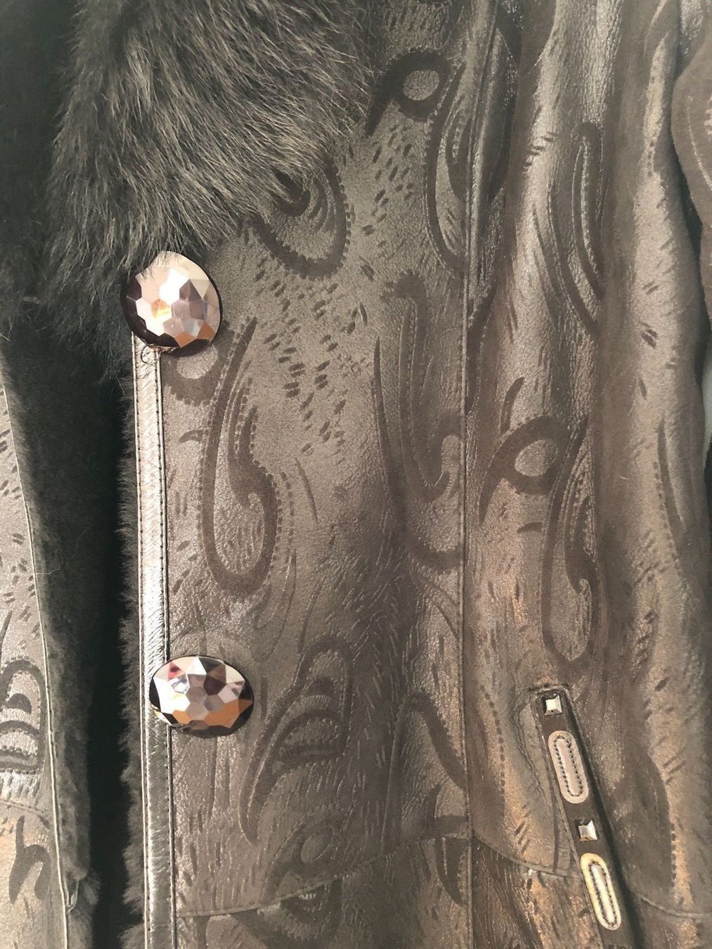 Cappotti: Women Fur Leather Coat L size – Nuovo (secondo la descrizione) da Horgen venduto da Elizhadz 4