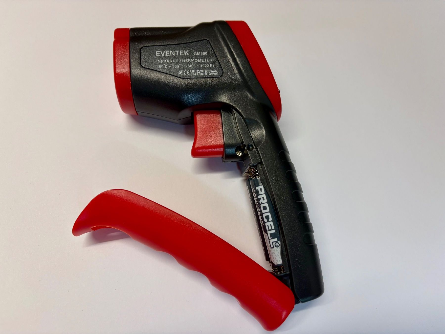 Altro per la casa: Infrarot Thermometer Eventek GM550 – Nuovo e nell'imballaggio originale da Ballwil venduto da Polini885 1