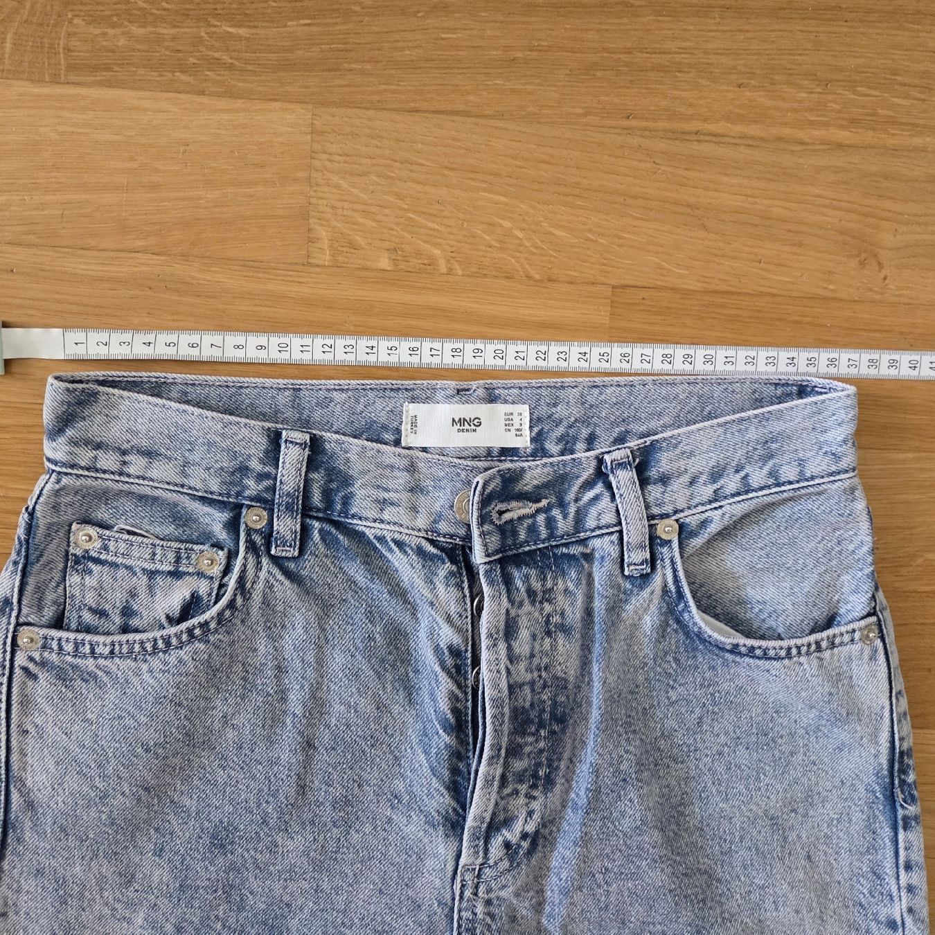Mango Jeans: Mango Jeans Wide Leg Hellblau, Gr. 36 – Nuovo (secondo la descrizione) da Winterthur venduto da Ele_Ele18 3