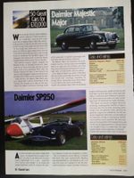 Bericht Daimler Major/ Daimler SP 250