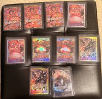 One Piece Card Game  Grosse Sammlung von 34 seltenen Karten