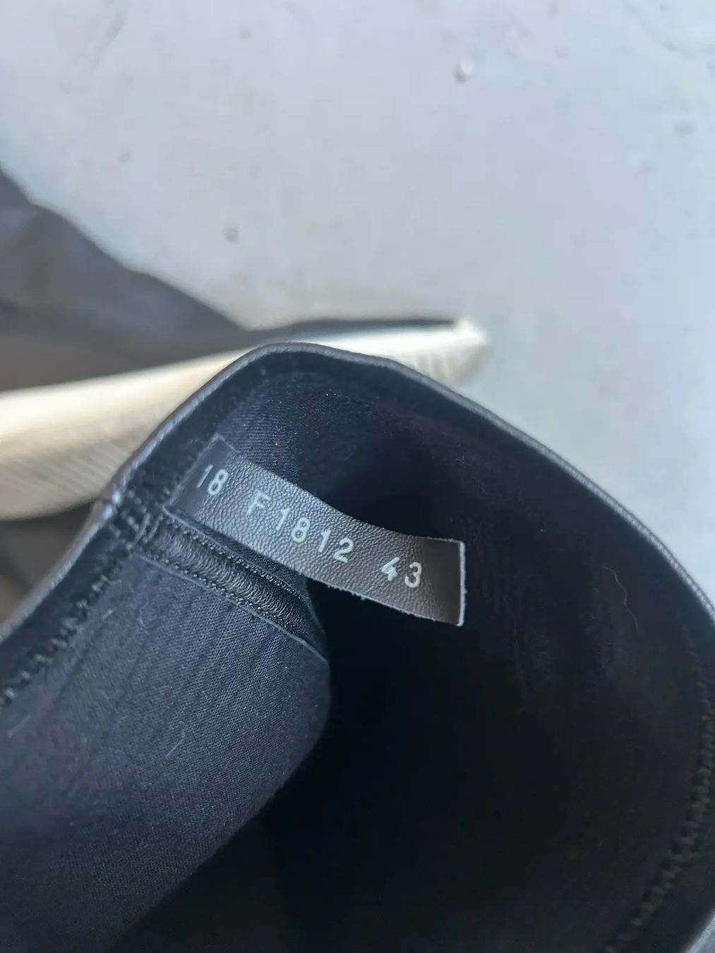 Scarpe da uomo: Rick Owens Oblique Runner Stretch Sock Sneaker/Boots – Usato da Basel venduto da kristaln 4