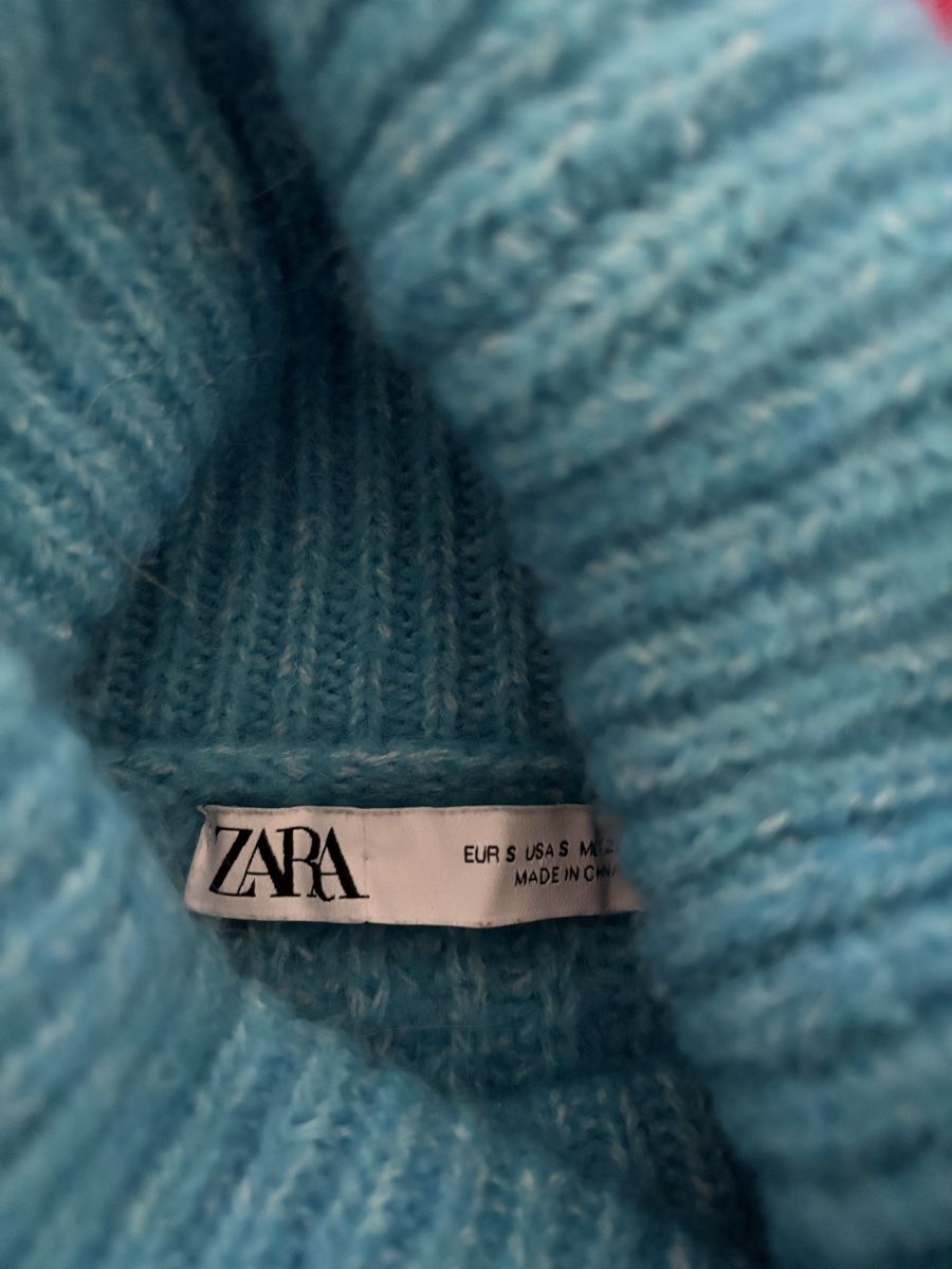 Zara Maglioni & Felpe: ZARA Strickpullover, Himmelblau, Gr. S  – Usato da Zürich venduto da mgu_s6k6 2