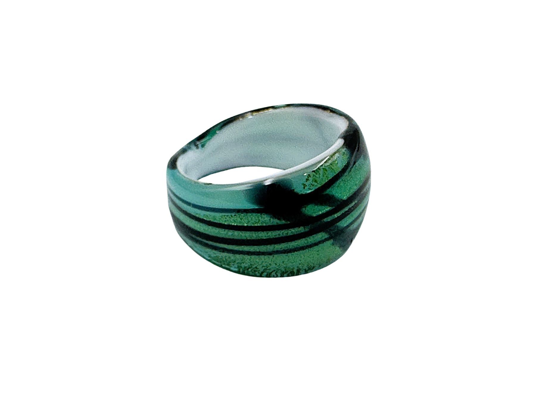 Murano Anelli: Ring Murano Glas G 51 Breite 12mm – Nuovo e nell'imballaggio originale da Oberkulm venduto da Murano-Schmuck 2
