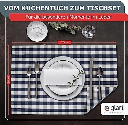 Strofinacci: 10er Set Geschirrtücher Küchentücher 50x70 cm – Nuovo e nell'imballaggio originale da Hundwil venduto da Stallone5 2