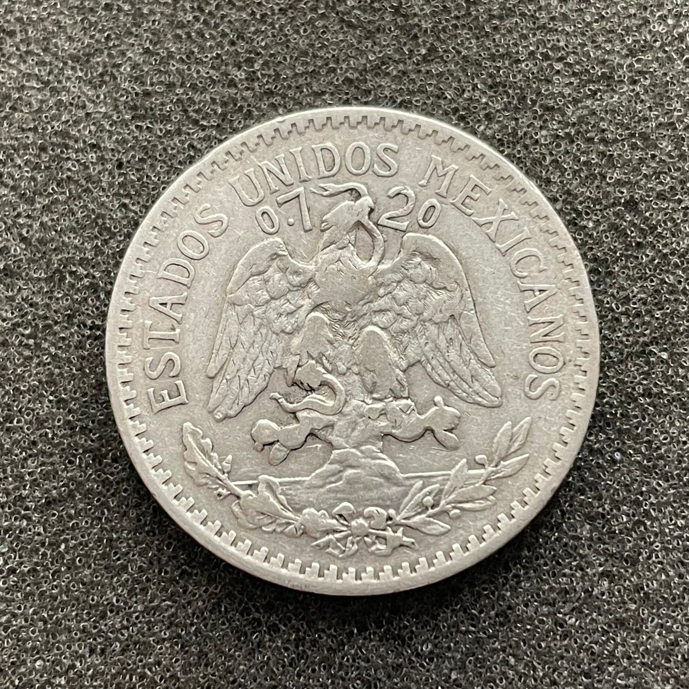 Alle Münzen: 50 Centavos Silber Mexiko 1919 – Gebraucht aus Reitnau von tb-muenzen 2