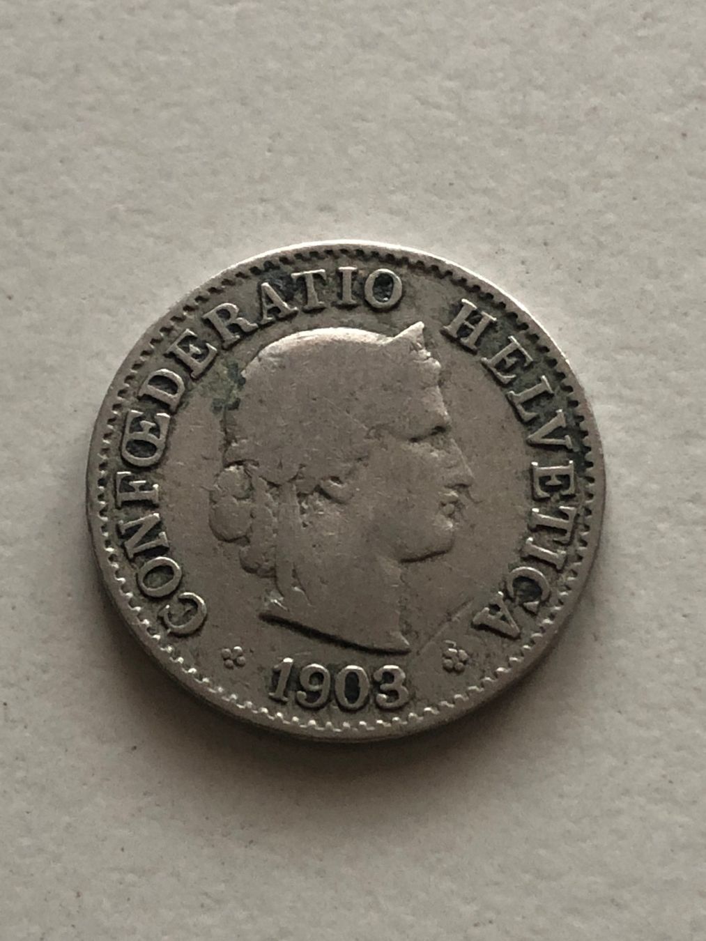 Toutes les monnaies: 5 Rp. 1903 – D'occasion à Schötz par Odpa
